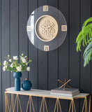 23.5" Round Moving Gear Roman Numeral Clock W2078130296