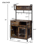 Furniture Style Dog Crate Composite Desk Hutch Pet Friendly Furniture N843P256449O