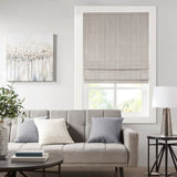 Basketweave Room Darkening Cordless Roman Shade B03598291