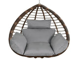 Egg Chair Hanging Basket Seat,Thicken Soft Egg Swing Chair Pad,Hanging Egg Chair 06284605