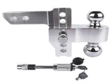 12500 LBS Aluminum Adjustable Trailer Tow Hitch Fits 2-Inch Receiver 6-Inch Drop/Rise, 2" and 67858279