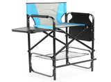 31" Tall Directors Chair with Footrest, 4Portable Bar Height Folding 89119970