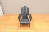 Polystyrene Adirondack Chair - Black MBM-PKD02-BK