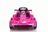 ZUN Electric Go Kart, 12V Battery Powered Ride On Car w/Remote Control, Safety Belt, Slow Start, Music, W1760P155529