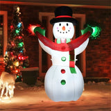 6 Feet Christmas Decoration Inflatable Christmas Snowman 41343061
