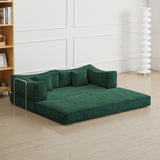 78.8 inch Modular sofa, convertible pudding block sofa, floor-standing sofa bed with armrests and W3147P278141