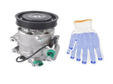 A/C Compressor with Clutch Fits for Hyundai Genesis 3.8 Sedan 4-Door 2009-2014 V6 3.8L 6-Groove 11979902