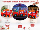 8.6 feet Christmas inflatable train Christmas decorations 71256370