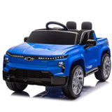 ZUN 24V Kids Ride on Car W/Parents Control,Licensed Chevrolet Silverado,Four-wheel suspension,LED W1578P202307