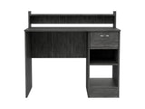 Portland 2-Shelf 1-Drawer Writing Desk Smokey Oak B062111634