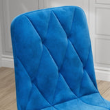 Dining Chairs Set of 4, Modern Kitchen Dining Room Chairs, Velvet Dining Chair Upholstered Cushion W578P191316