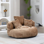 ZUN COOLMORE Bean Bag Chair Lazy Sofa Durable Comfort Lounger High Back Bean Bag Chair Couch for Adults W395P181451