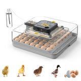 48 Egg Incubator for Hatching Chicken, Duck, Quail & Parrot Eggs Automatic Egg Turning, Humidity W2700P326296