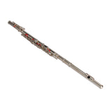 Nickel Plated C Closed Hole Concert Band Flute with E Key 00240637