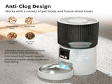 Intelligent fully automatic pet feeder, timed and quantitative feeding, remote control for more 08713239