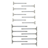 16Pcs Valves Intake and Exhaust Set Fit for Mercedes-Benz W204 2007-0214 W212 S204 C207 S212 A207 80045020