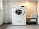 27" Wide Laundry Pedestal for Washer & Dryer, 14.4" Height 660 lbs Capacity Base Stand, Heavy Duty 51886419