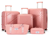 five-piece suitcase 20-24-28 inch trolley case two-piece handbag PP trolley case 20in 24in 28in PP 15983495