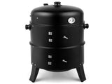 80*41*48cm Iron Spray Smoker Carbon Grill Black 98286181