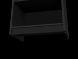 Bookcase Compact Bookshelf with Multiple Shelves, Black B097P167420