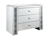 Sonia Mirrored & Faux Agate Console Cabinet B2726P446684
