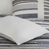 King/Cal King 3 Piece Cotton Printed Duvet Cover Set w/ trims B03596496
