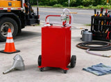 Fuel Caddy, 35 Gallon, Gas Storage Tank on 4 Wheels,Gasoline Diesel Fuel Container for Cars 40478933