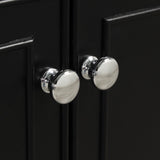 30" Bathroom Vanity with Sink Combo, Multi-functional Bathroom Cabinet with Doors and Drawer, Solid WF322498AAB