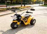 Yellow 6V Kids Electric Motorcycle 3-Wheels Motorbike Ride-On Dirt Bike with Realistic Sounds for 88864250