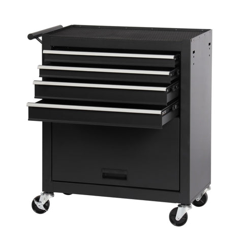 ZUN 4-Drawer Rolling Tool Chest, Cabinet with 4 Wheels Tool Chest with Drawers, Suitable for Garages, W2660P217926