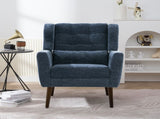 Modern Accent Chair,Chenille Arm Chairs for Living Room,Upholstered Mordern Armchair,Comfy Soft W1028102388