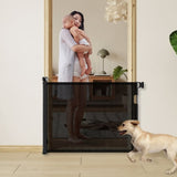 2-Pack Retractable Baby Gate, Mesh Dog Gate for Doorways, Extends up to 55" Wide, 33" Tall Child T3210P293757