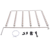 Wall Mounted Hydroponics Growing Planting System Kit, Soilless Cultivation PVC Pipes for Gardening 64064276