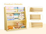 3 Tier Kids Book Shelf,Kids Book Rack, Helps Keep Bedrooms, Playrooms, and Classrooms Organized, 27307429