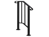 Matte Black Outdoor 1st Tier Iron Handrail 03004302