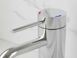 Single Handle Bathroom Faucet Lavatory Faucet Stainless Steel Single Hole-T10, ChromeUnable ship on 11284996