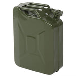 ZUN 20L Portable American Fuel Oil Petrol Diesel Storage Can Army Green 97686520