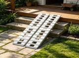 6000 Lbs Loading Ramps 2 Pcs, 72x15 Inch Heavy-Duty Trailer Ramp Set with Anti-Slip Plates, for 91440557