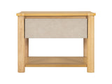Wood Nightstand,Modern Nightstands with Drawer, Farmhouse Bedside Table for Bedroom Living Room N770P345998N