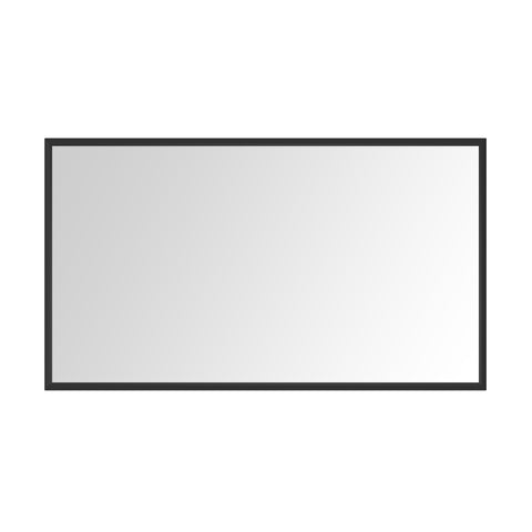 ZUN 72in. W x 48in. H Metal Framed Bathroom Mirror for Wall, Rectangle Mirror, Bathroom Vanity Mirror W1272113723