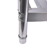 Stainless Steel Kitchen Sink Commercial Freestanding Utility Sink with Drawer and Pull-Out Faucet 58089509