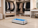 Automatic Shoe Cover Dispenser with 100 Disposable Coversfor Home, Office, Lab & Hospital, Silver 72116865