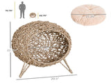 Cat Bed/Cat House -Beige 38895246