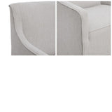 Slipcover Dining Arm Chair with Casters B035118590
