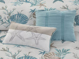 King/Cal King 6 Piece Cotton Sateen Duvet Cover Set B03597372