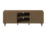 Modern 60 Inch TV Stand for TVs up to 65 inches, Classic Walnut Finish B108P208917