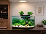 Self-Cleaning Fish Tank Aquarium, Fishbowl for Freshwater & Saltwater Fish, Home, Office & Pet 55042065