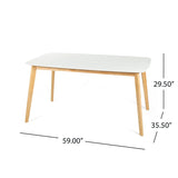 DINING TABLE 58907.00NATWHT