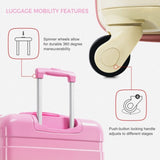 Luggage Sets New Model ABS Hardshell 3pcs Clearance Luggage Hardside Lightweight Durable Suitcase N726P281629S