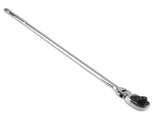 1/2in Drive Extra Long Flex Ratchet Handle 24in 72 Teeth Reversible Chrome 61934695
